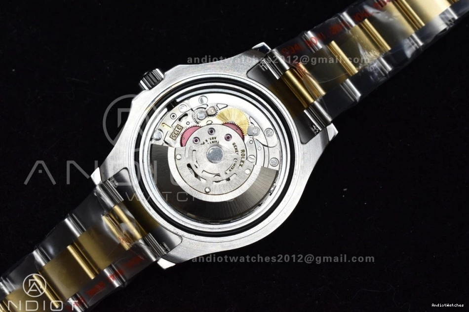 Best YG Dial 116623 White Reliable 1202 GMF Edition SS Plated YG SA Yacht-Master Bracelet on 1013